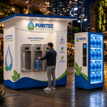 Vending para Vender Agua Purificada y Planta de Agua Purificada