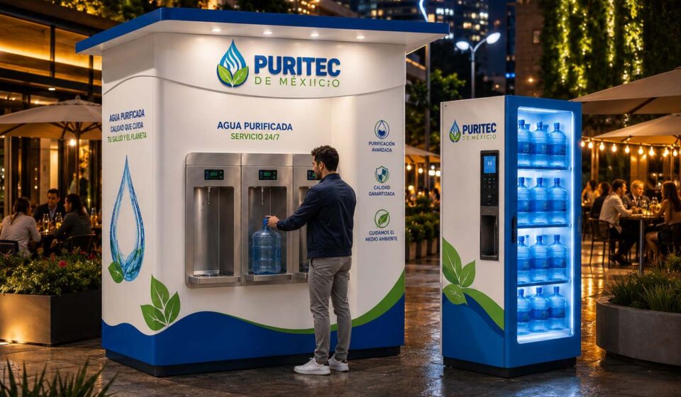 Vending para Vender Agua Purificada y Planta de Agua Purificada